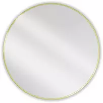 Vonios veidrodis Mexen Loft Round, 90 cm, Gold