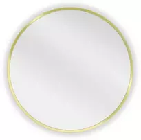 Vonios veidrodis Mexen Loft Round, 40 cm, Gold