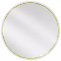 Vonios veidrodis Mexen Loft Round, 80 cm, Gold