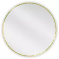 Vonios veidrodis Mexen Loft Round, 65 cm, Gold