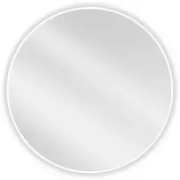 Vonios veidrodis Mexen Loft Round, 80 cm, Baltas