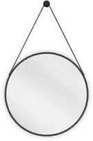 Vonios veidrodis Mexen String Juodas, 50 cm