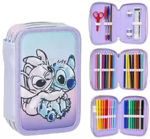 CERDÁ Disney Stitch triple pencil case