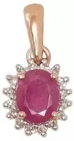Diamond Sky Jewelry Auksinis pakabukas su deimantais Diamond Sky "Ferro II"