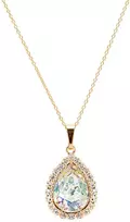 Diamond Sky Jewelry Papuošalų rinkinys moterims DiamondSky Celestial Drop (Baltas Patina) su Swarovski kristalais