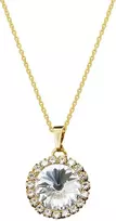 Diamond Sky Jewelry Kaklo papuošalas moterims DaimondSky „Clarice“ su Swarovski kristalais