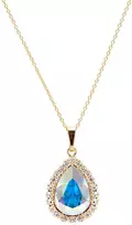 Diamond Sky Jewelry Papuošalų rinkinys moterims DiamondSky Celestial Drop (Aurora Borealis) su Swarovski kristalais