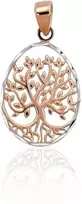 Auksinis pakabukas "Tree of Life XXIII" iš raudono 585 prabos aukso