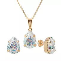 Diamond Sky Jewelry Papuošalų rinkinys moterims DiamondSky "Venus II (Baltas Patina)" su Swarovski kristalais