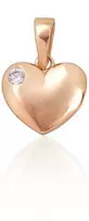 Auksinis pakabukas "Amor XXIII" iš raudono 585 prabos aukso