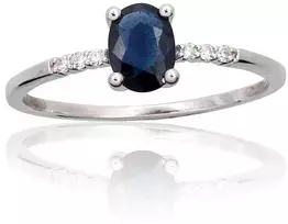 Auksinis žiedas su deimantais moterims Diamond Sky "Grace IV"