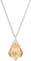 Diamond Sky Jewelry Sidabrinis kaklo papuošalas moterims DiamondSky „Baroque V (Golden Shadow)“ su Swarovski kristalais