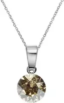 Diamond Sky Jewelry Sidabrinis kaklo papuošalas moterims DiamondSky „Classic (Golden Shadow)“ su Swarovski kristalais