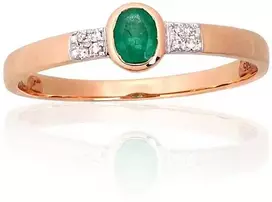 Auksinis žiedas su deimantais moterims Diamond Sky „Grace X“