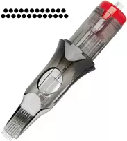 Activeshop Profesionalūs El Cartel tatuiruočių kartridžai V2 - 0.30 25RM LongTaper 10vnt.