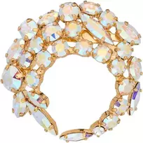 Diamond Sky Jewelry Segė moterims DiamondSky "Crystal Branch (Aurora Borealis)" su Swarovski kristalais