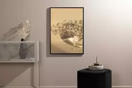 Venture Design Plakatas, balti gėlės, 50x70 cm, beždžionės