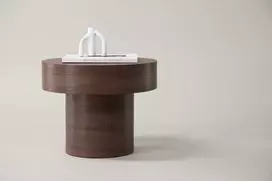 Venture Design Šoninis stalas, Malung, rudas