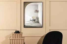 Venture Design Plakatas, poilsio kėdė, 50x70 cm, Beždžionės.