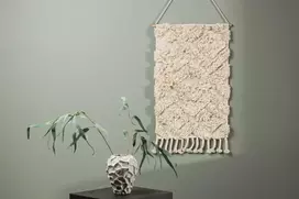 Venture Design Sieninis kilimas, Hilda, 50x80 cm, baltai atspalvis