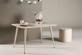 Venture Design Vaikiškas valgomojo stalas, Polar, 80x60 cm, balintas