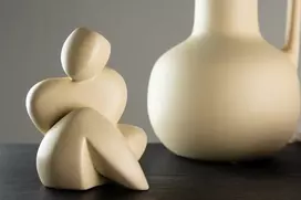 Venture Design Skulptūra, Floda, 11x9x14 cm, Geltona