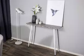 Venture Design Šoninis stalas, Edge, 80x110x30 cm, Balta