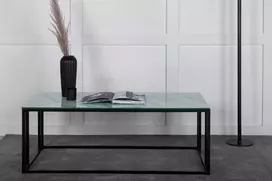 Venture Design Kavos staliukas, Rock 2.0 Soffbord, 120x60 cm, Balta