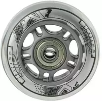 PU 70x24 82A TRANSPARENT (4 vnt.) + ABEC-7 (8 vnt.) NILS EXTREME RINKINYS