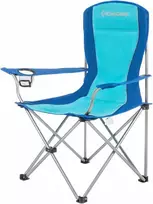 KING CAMP Mėlyna Folding Camping Žvejybos turistų kėdė