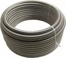 AGAflex Gofruotas nerūdijančio plieno vamzdis vandeniui 3/4 x 5m