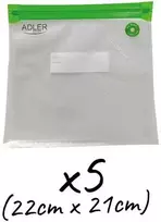 Adler AD 4514.1 Vacuum bags set, Baltas | Adler