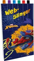 Kids Euroswan Hiszpania Vaikams Euroswan Rinkinys 6 Spiderman Pens SP50058