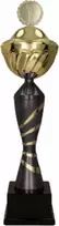 Victoria Sport Gold ir juodo metalo puodelis su dangteliu ORAR BK