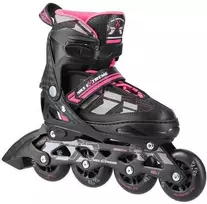 NA11002 Juodas/PURPURINIS DYDIS. L (39-42) NILS EXTREME INLINE pačiūžos