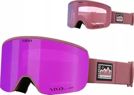 Giro Gogle žieminiai ELLA ROSE ACCESS (szyba VIVID Rožinis 00% S3 + VIVID INFRARED 62% S1)