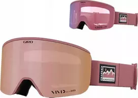 GIRO ELLA ROSE ACCESS žieminiai akiniai (RYŠKIAI ROSE GOLD 00% S3 + RYŠKIAI INFRARED 62% S1 lęšiai) (NAUJIENA 2024/2025)