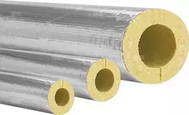 K-flex K-FLEX® K-ROCK ALU izoliacija iš mineralinės vatos su apvalkalu 40 x 48 mm strypas 1 m 40048LR1080BARP