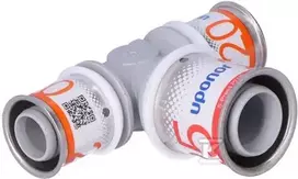 Uponor S-PRESS PLUS TEE RAUDONAS PPSU 20-25-20