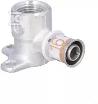 Uponor S-PRESS PLUS SIENINĖ alkūnė 16-RP1/2"