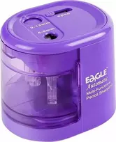 Eagle EG-5161USB baterijomis maitinamas pieštukų drožtukas, 2 skylės, violetinis