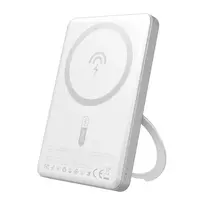 Dudao K28S 20W PD 5000mAh Powerbank su MagSafe is stoveliu – sidabro spalvos