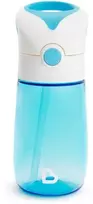 MUNCHKIN gertuvė su šiaudeliu, Flip & Go, Mėlyna, 18 mėn.+, 355 ml, 90327P