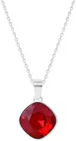 Diamond Sky Jewelry Kaklo papuošalas moterims DiamondSky "Glare II (Siam)" su Swarovski kristalais