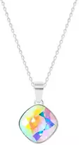 Diamond Sky Jewelry Kaklo papuošalas moterims DiamondSky "Glare II (Aurora Borealis)" su Swarovski kristalais