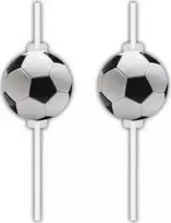 Globos Europe Bv Adikbal Popieriniai šiaudeliai Futbolas, 4 vnt., vieno dydžio