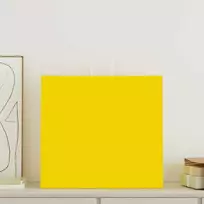 Popieriniai maišeliai 50vnt. su rankenomis, geltonos 54x15x49cm