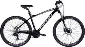 Bicycle AL 27.5" Leon XC 100 DD frame-19" juodas with pilkas 2024