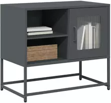 TV staliukas Televizoriaus spintelė, antracito, 68x39x60,5cm, plienas