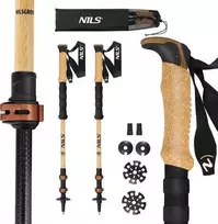 Nils Extreme Bambukinės žygio lazdos TK8606 NILS
